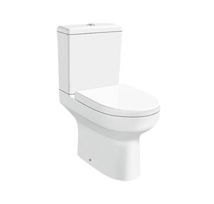 Toilet Manufacture Close Coupled Rimless Two-piece Toilet Flushing P Trap